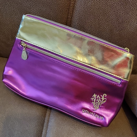 Younique Handbags - Younique Royalty cosmetic bag new